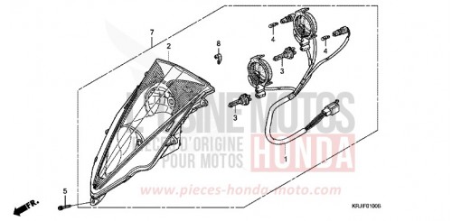 PROJECTEUR (FES1253-5) (FES1503-5) FES1255 de 2005